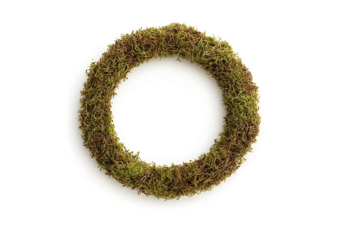 Fresh Moss Wreath Ring Base